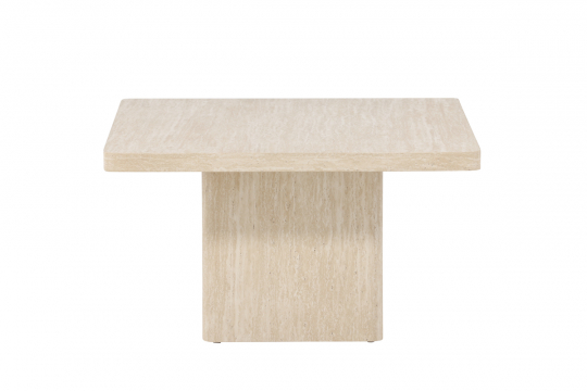 Table basse 'Qvart' 80x80cm - Beige