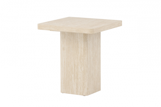 Table basse 'Qvart' 50x50cm - Beige