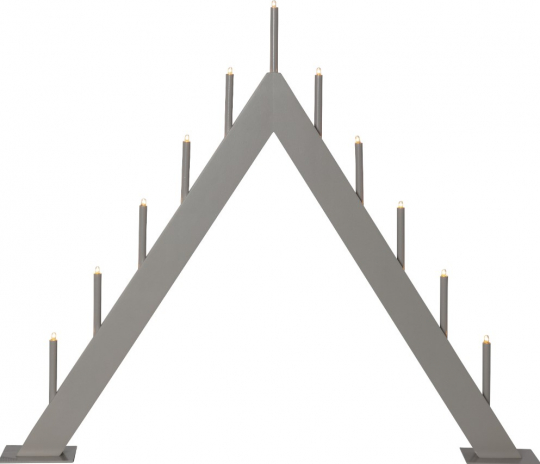 Bougeoir de l'Avent 'Buzz' 50cm - Beige