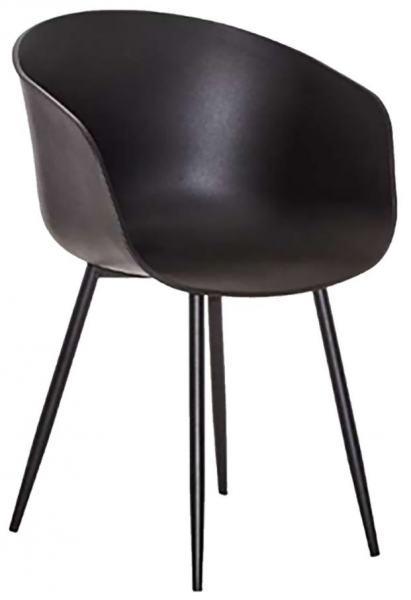 Chaise de jardin 'Roda' - Noir