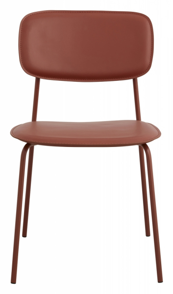 Chaise 'Esa' - Rouge rouille