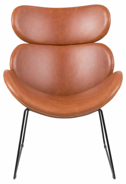 Fauteuil 'Hushum' 90cm - Marron