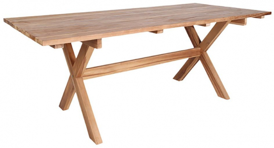 Table de jardin 'Oviedo' 200x90cm - Chêne