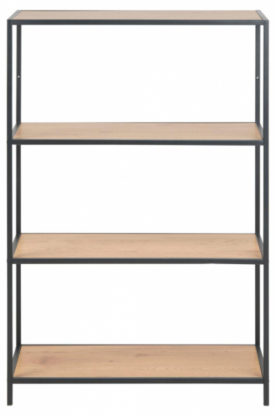 Bibliothèque 'Hydra' 3 étagères - Noir