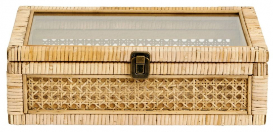 Boîte de rangement 'Wickerwork' - Naturel