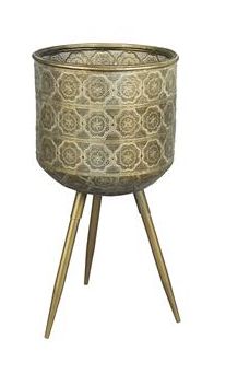 Vase 'Botanique' L - Laiton