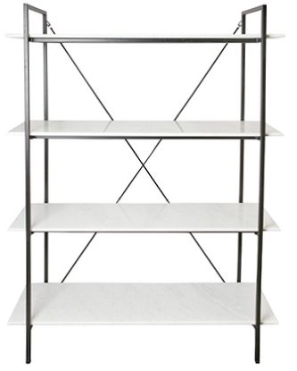 Étagère 'Milan' - Noir/Blanc