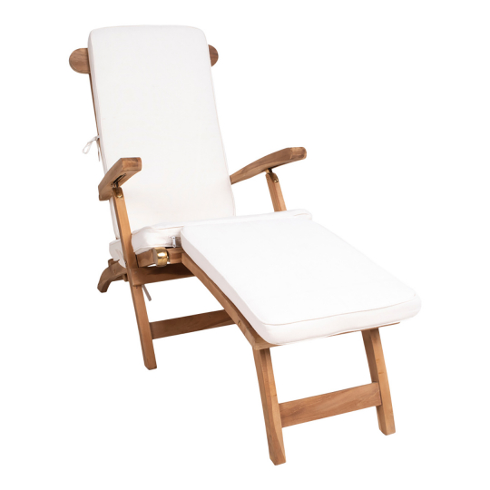Coussins pour chaise longue 'Arrecife' - Blanc