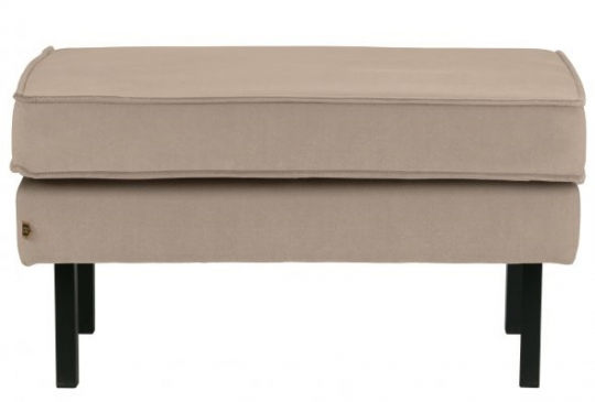 Tabouret 'Rodeo' - Velours kaki