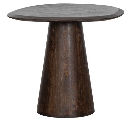 Table basse 'Posture' Ronde 60cm - Noyer