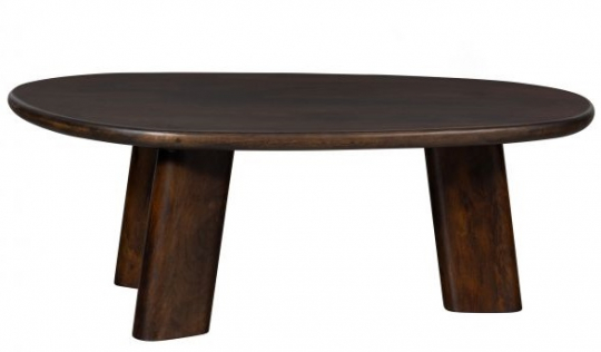 Table basse 'Roundly' - Noyer