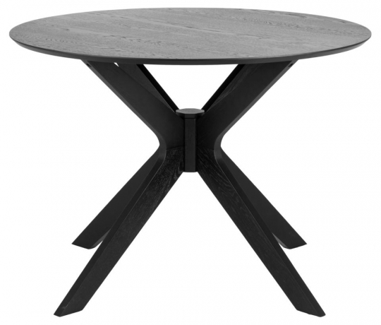Table à manger 'Kotor' Ronde 105cm - Noir