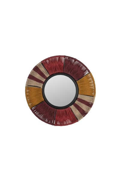 Miroir `Surya Rope´ S - Multicolore