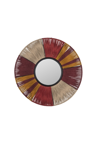 Miroir `Surya Rope´ L - Multicolore
