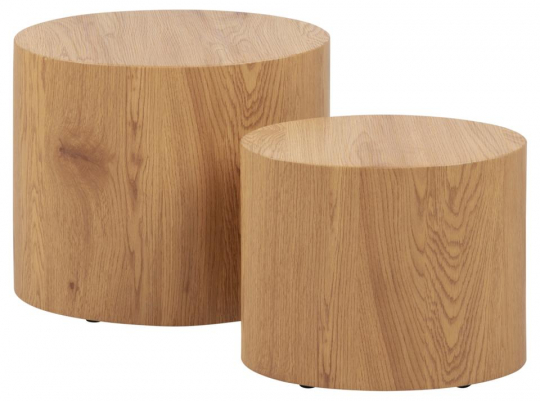Table basse 'Ponza' 2 pièces - Naturel