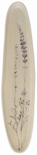 Plat de service 'Bea' - Naturel blanc