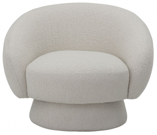 Fauteuil 'Ted' - Blanc
