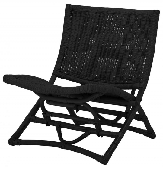 Fauteuil 'Baz' - Noir