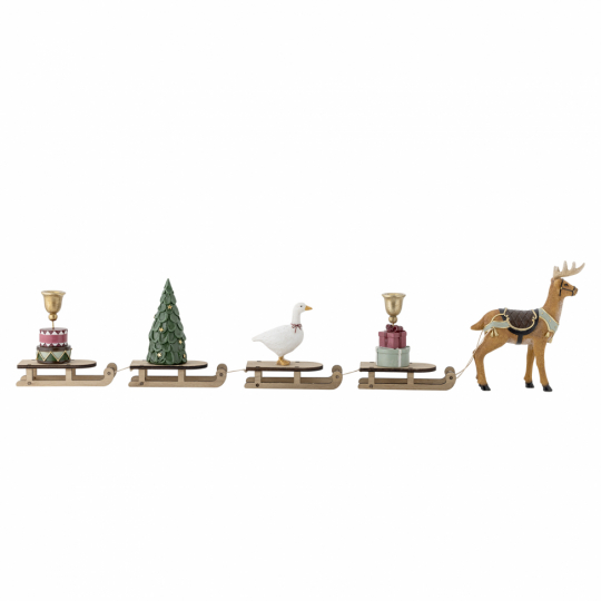 Décoration de Noël 'Dasher' - Multicolore