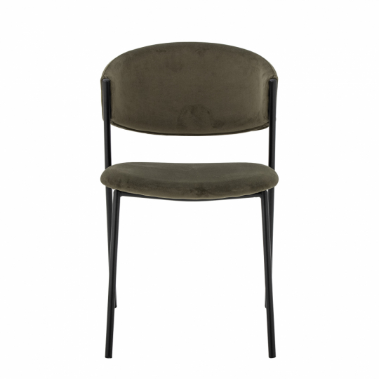 Chaise de salle à manger 'Marlo' Matériau recyclé - Vert