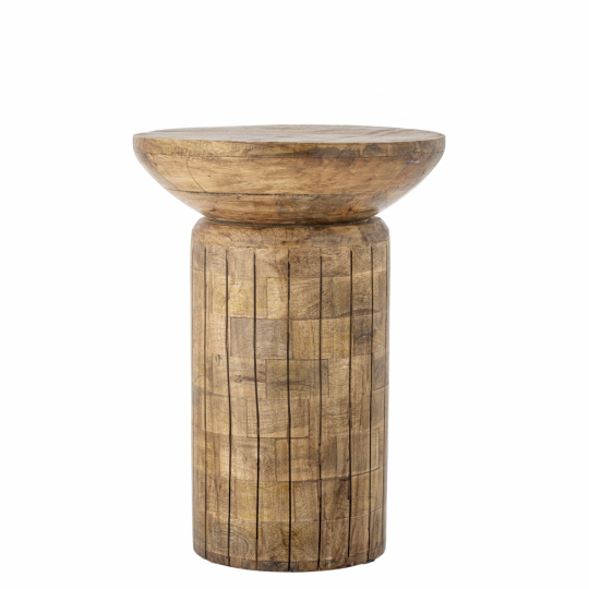 Table d'appoint 'Yasme' 30cm Ronde - Nature