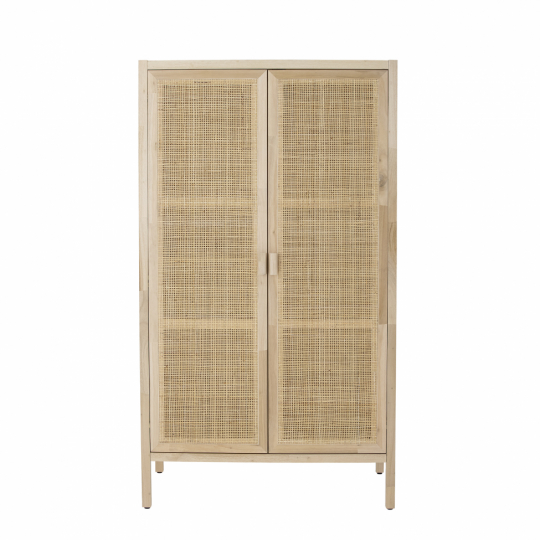 Armoire 'Marikka' - Naturel/Rotin
