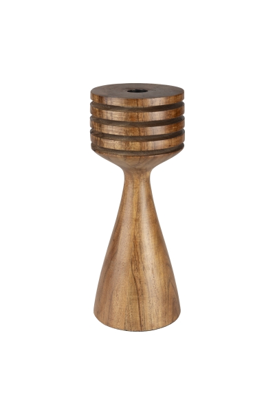 Support de bougie 'Hoover' - Marron