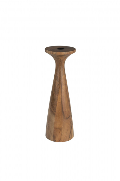 Support de bougie 'Flames' - Marron M