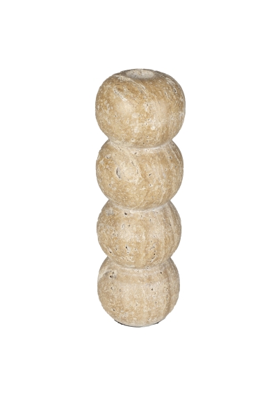 Porte-bougie 'Rome' - Beige