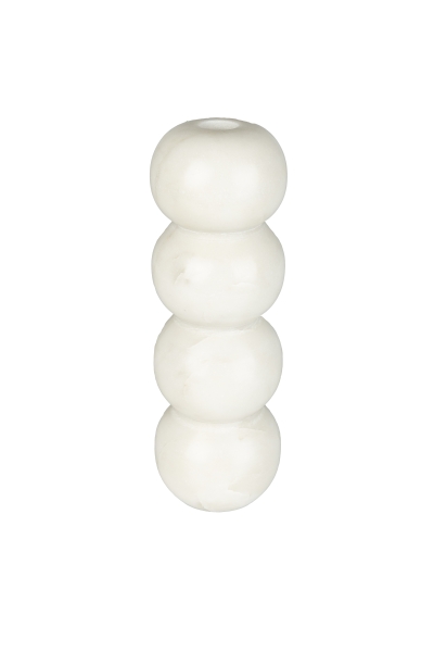 Porte-bougie 'Rome' - Blanc