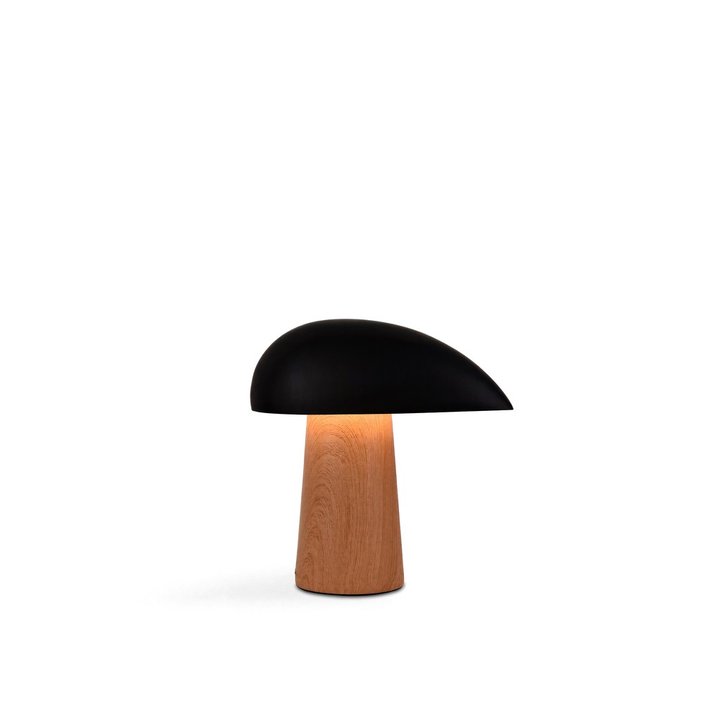 Lampe 'Karlskrona' - Naturel/Noir