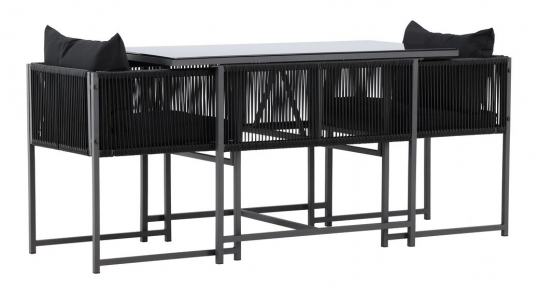 Groupe de repas 'Cala' - Noir