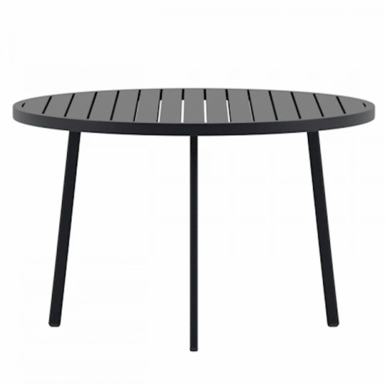 Table de salle à manger ' Giardini ', ronde, 120 cm - noire