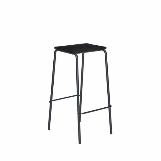 Tabouret de bar 'Stilt' - Noir