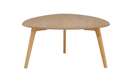 Table basse 'Nagano' 80x80cm - Naturel