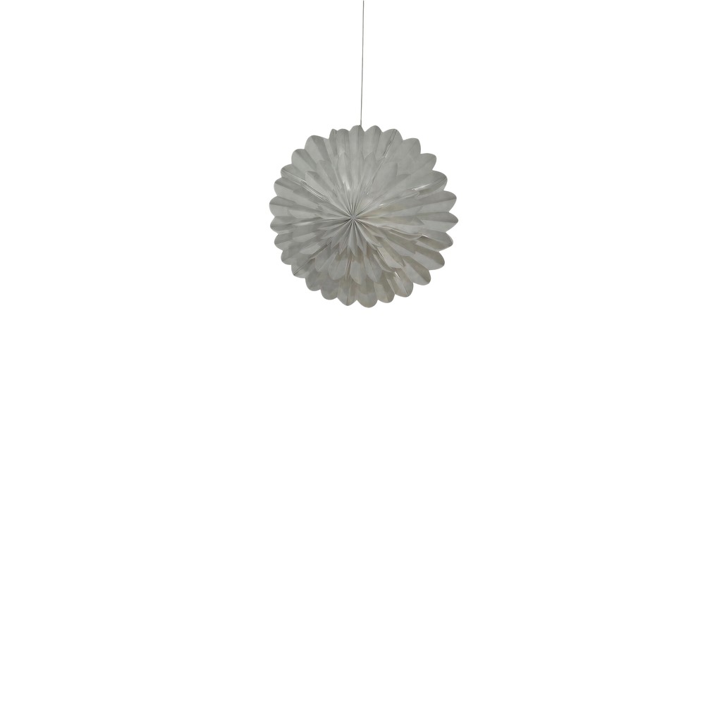 &Eacute;toile de l'Avent 'Lotus' 45cm - Blanc