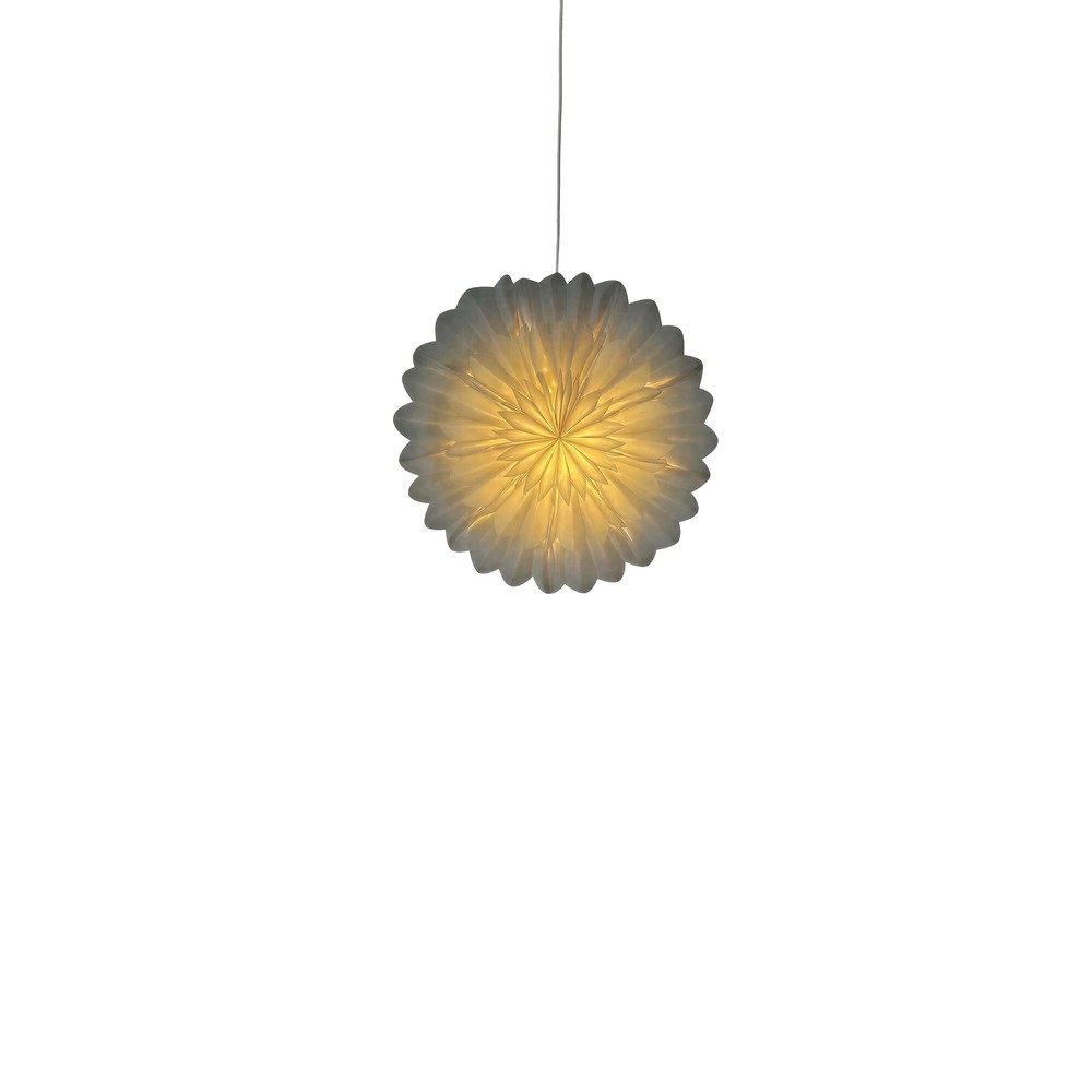&Eacute;toile de l'Avent 'Lotus' 60cm - Blanc