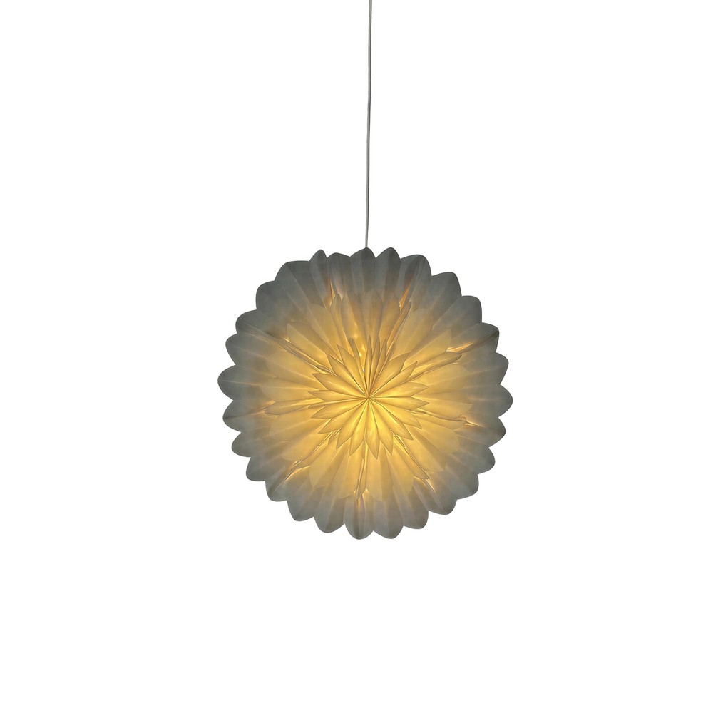 &Eacute;toile de l'Avent 'Lotus' 60cm - Blanc