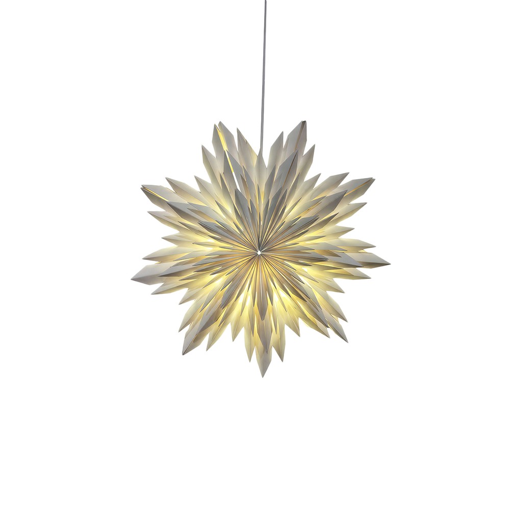 &Eacute;toile de l'Avent 'Oslo' 45cm - Blanc