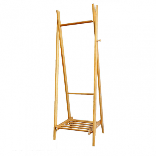 Porte-manteau avec étagère à chaussures 'Confident' - Chêne