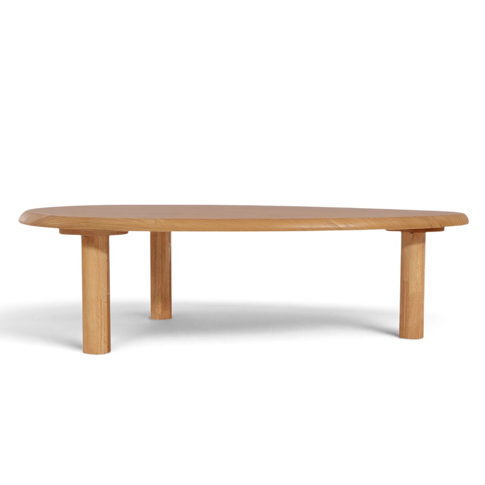 Table basse 'Uovo' 116.5x73cm - Naturel