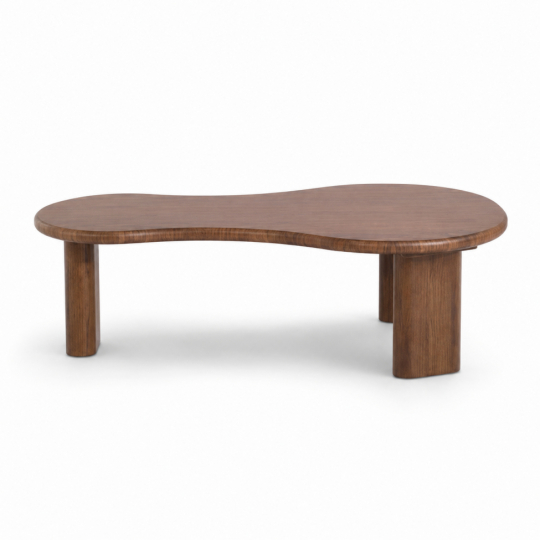 Table basse 'Kindy' 117x75cm - Noyer