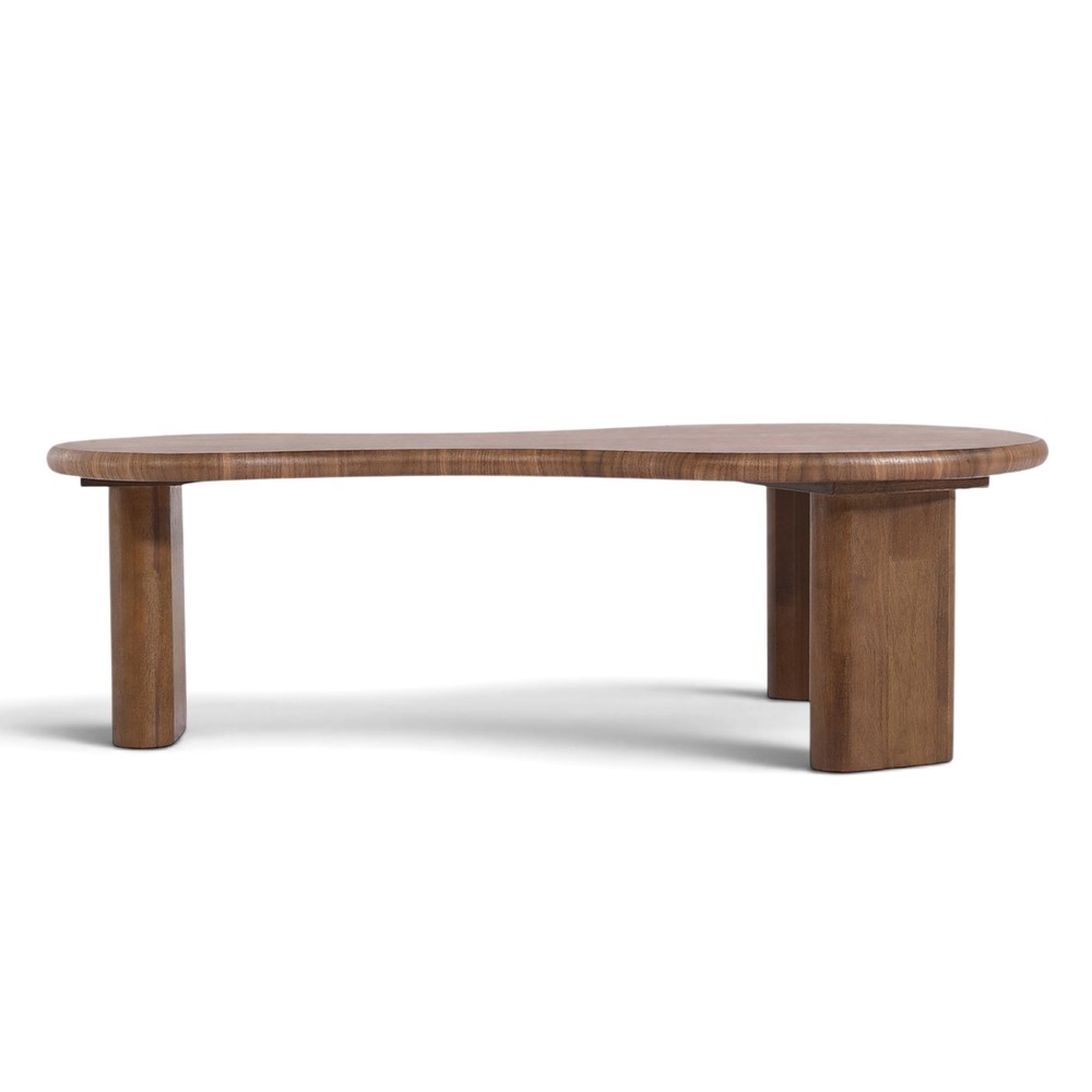 Table basse 'Kindy' 117x75cm - Noyer