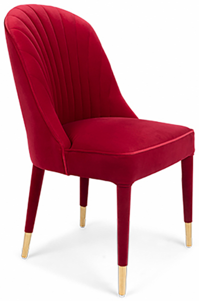 Chaise 'Give me more' - Rouge