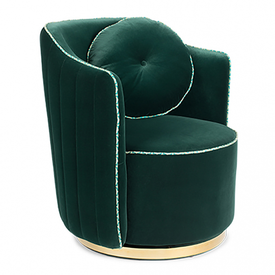 Fauteuil 'Sassy' - Vert