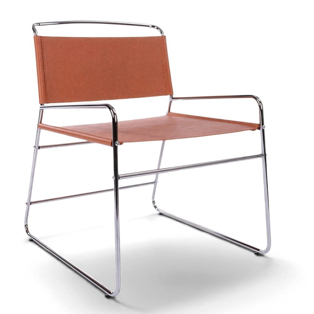 Chaise 'Lucca' - Marron