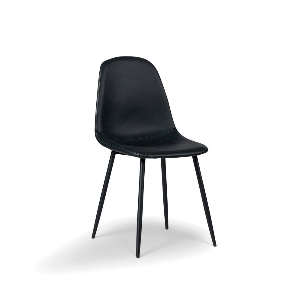 Chaise 'Forma' - Noir