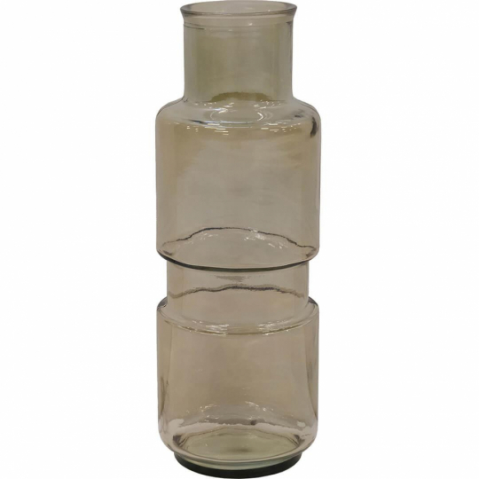 Vase en verre 'Clooney' - Beige