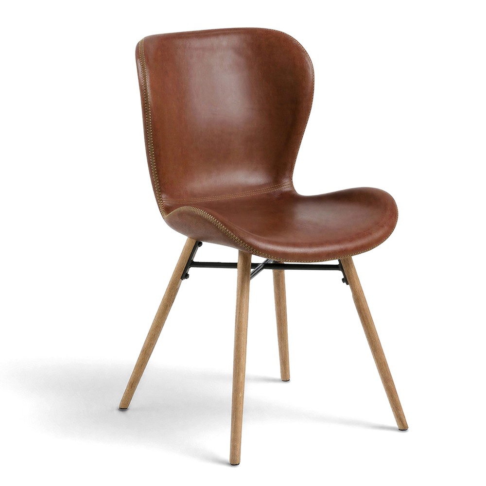 Chaise 'B&ouml;da' - Nature/Marron