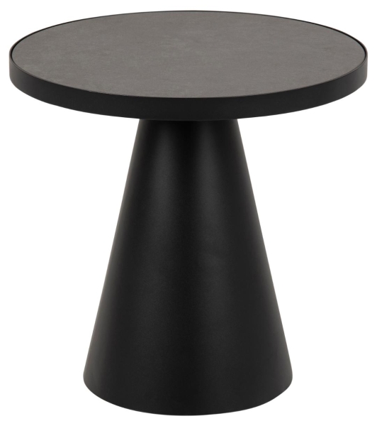Table basse 'Soli' 45cm - Noir